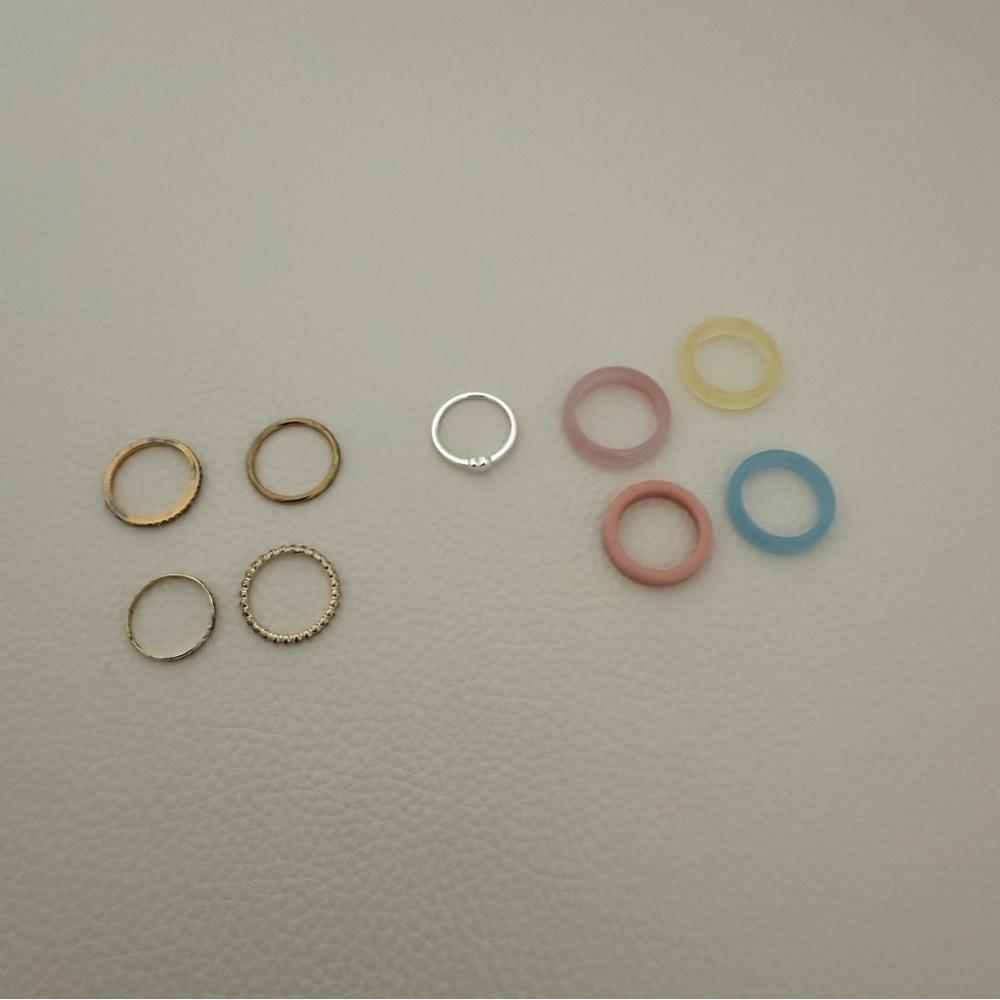 Colorful Ring Set - Picture 2 of 6